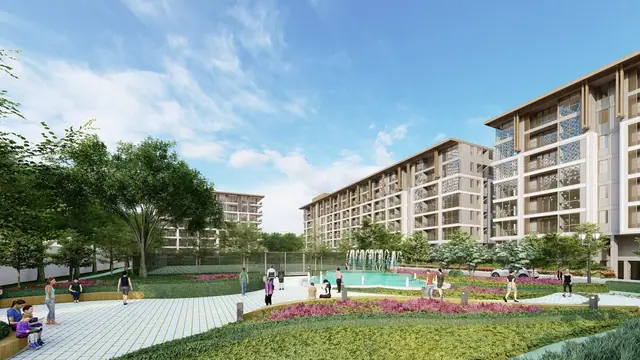 Ozone Oasis Condominium — Аллея с цветниками, Банг Тао и Лагуна, Пхукет