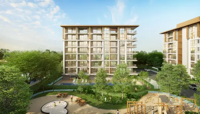 Ozone Oasis Condominium — Двор с игровой площадкой, Банг Тао и Лагуна, Пхукет