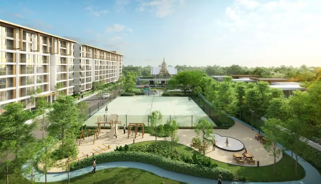 Ozone Oasis Condominium — Зелёный двор с каналом, Банг Тао и Лагуна, Пхукет
