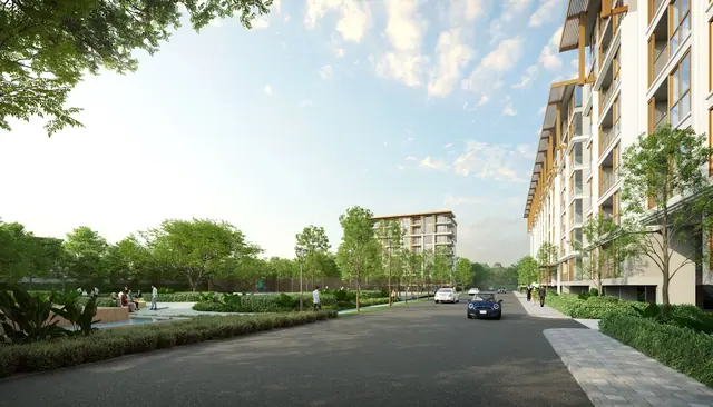 Ozone Oasis Condominium — Проезд вдоль комплекса, Банг Тао и Лагуна, Пхукет