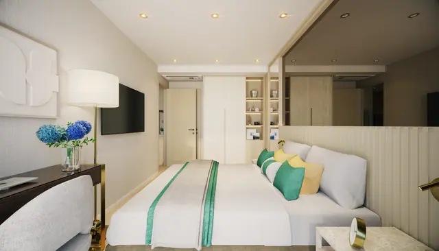 Ozone Oasis Condominium — Спальня · 1 спальня, тип A, Банг Тао и Лагуна, Пхукет