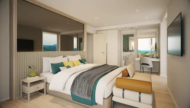 Ozone Oasis Condominium — Спальня 3 · 3 спальни, Банг Тао и Лагуна, Пхукет
