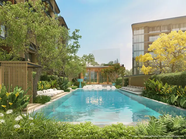 PEYLAA Phuket, Autograph Collection Residences — Бассейн в цветущем саду, Банг Тао и Лагуна, Пхукет