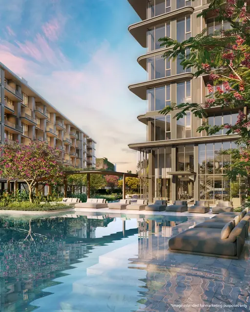PEYLAA Phuket, Autograph Collection Residences — Бассейн B, вид сбоку, Банг Тао и Лагуна, Пхукет