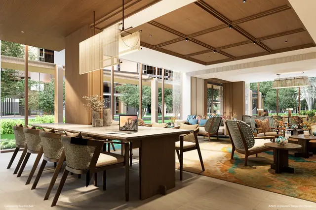 PEYLAA Phuket, Autograph Collection Residences — Зал для мероприятий с большим столом, Банг Тао и Лагуна, Пхукет