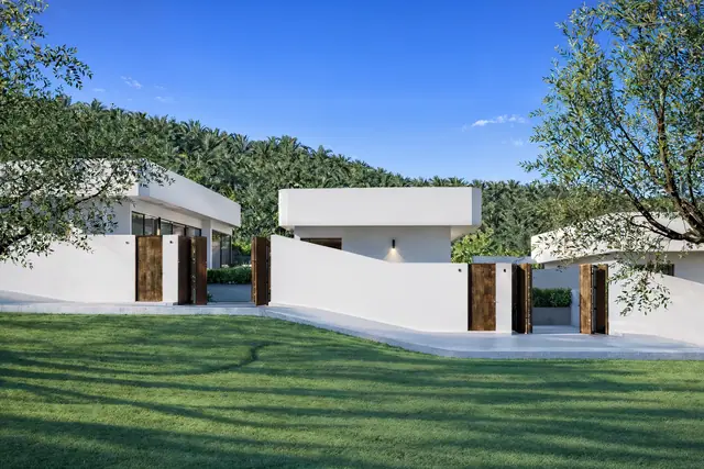 Sun Hills Proxima Villas — Вилла со стороны газона, Банг Тао и Лагуна, Пхукет