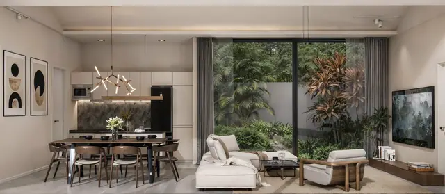 Sun Hills Proxima Villas — Гостиная и обеденная зона, Банг Тао и Лагуна, Пхукет