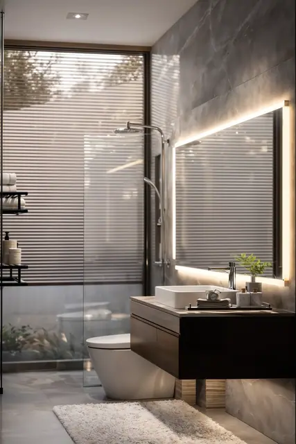 Sun Hills Proxima Villas — Ванная со стеклянной душевой, Банг Тао и Лагуна, Пхукет
