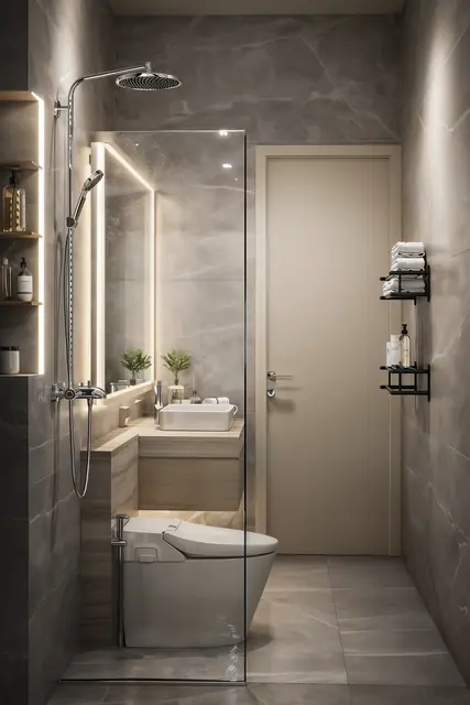 Sun Hills Proxima Villas — Компактный санузел с душевой, Банг Тао и Лагуна, Пхукет