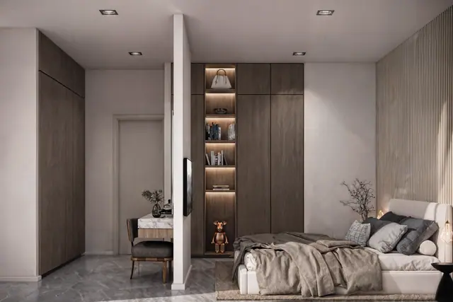 Sun Hills Proxima Villas — Мастер-спальня со встроенным гардеробом, Банг Тао и Лагуна, Пхукет