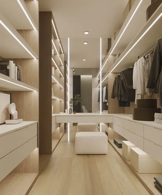 Redwood Lakeside — Гардеробная-коридор при мастер-спальне, Банг Тао и Лагуна, Пхукет