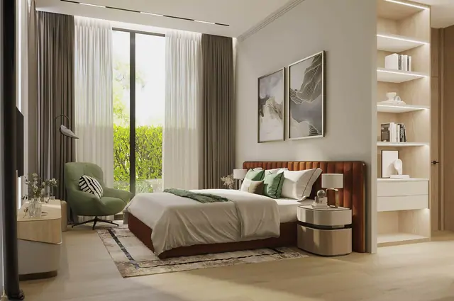 Redwood Lakeside — Мастер-спальня с панорамным окном, Банг Тао и Лагуна, Пхукет