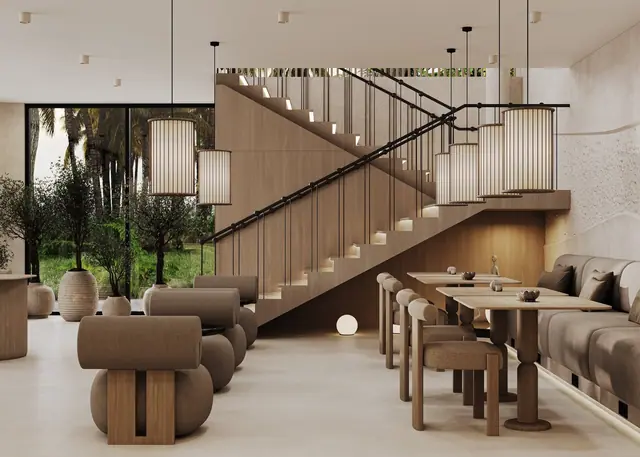 Rise Villas — Кафе с видом на сад, Банг Тао и Лагуна, Пхукет