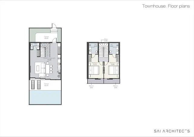 Rise Villas — Таунхаус · 2 спальни, Банг Тао и Лагуна, Пхукет