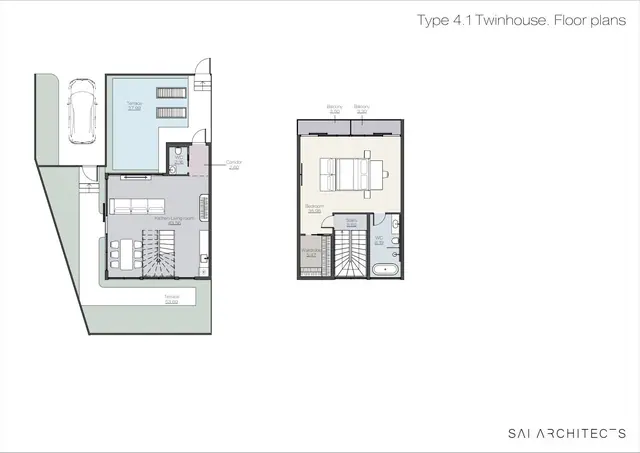 Rise Villas — Твинхаус тип 4.1 · 1 спальня, Банг Тао и Лагуна, Пхукет