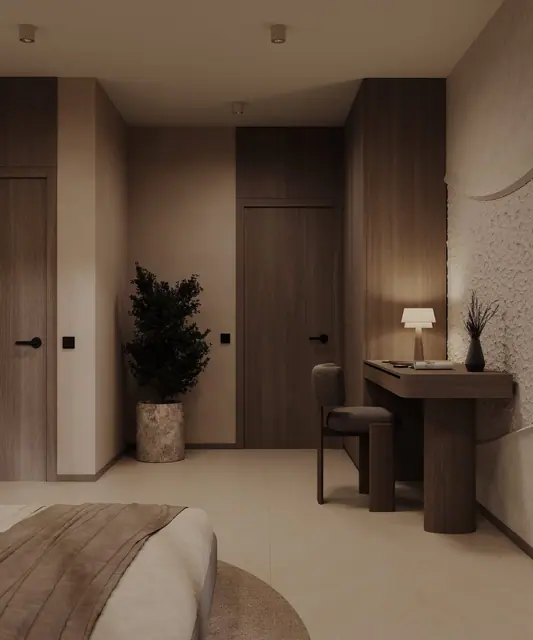 Rise Villas — Туалетный столик в спальне, Банг Тао и Лагуна, Пхукет