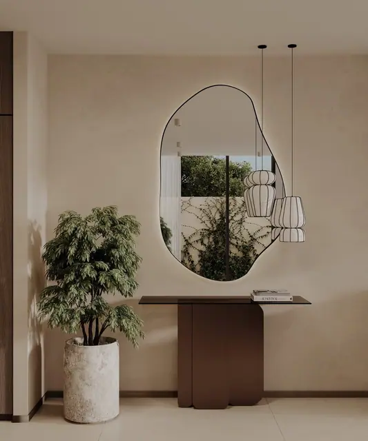Rise Villas — Прихожая с зеркалом, Банг Тао и Лагуна, Пхукет
