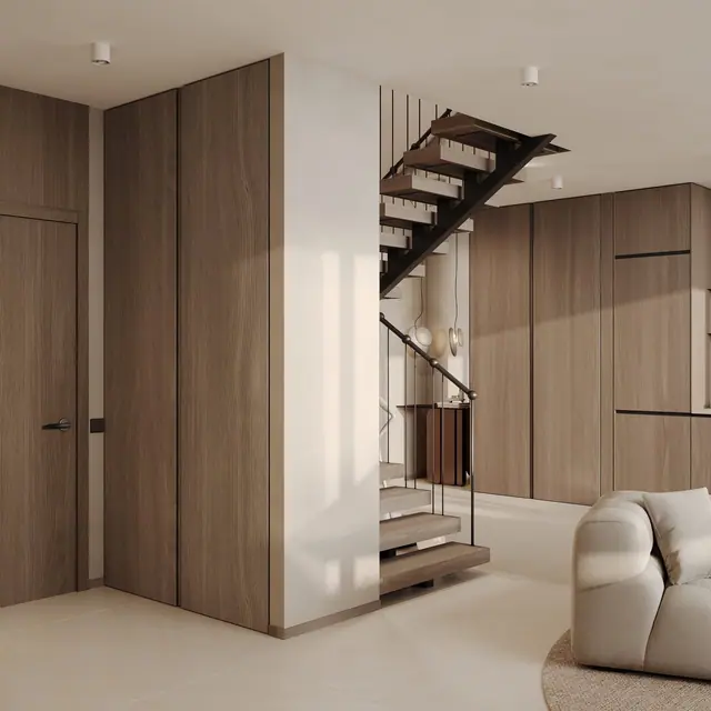 Rise Villas — Холл у лестницы, Банг Тао и Лагуна, Пхукет