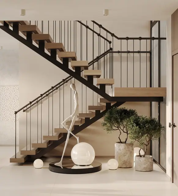 Rise Villas — Лестница и декоративная скульптура, Банг Тао и Лагуна, Пхукет