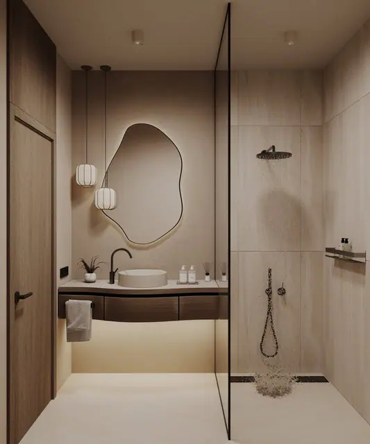Rise Villas — Ванная комната, Банг Тао и Лагуна, Пхукет