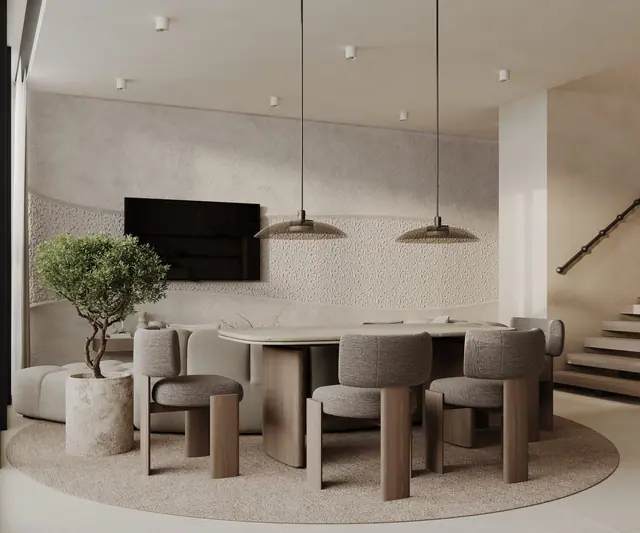 Rise Villas — Обеденная зона у лестницы, Банг Тао и Лагуна, Пхукет