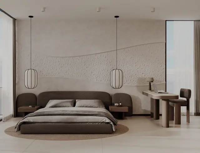 Rise Villas — Спальня с рабочим местом, Банг Тао и Лагуна, Пхукет