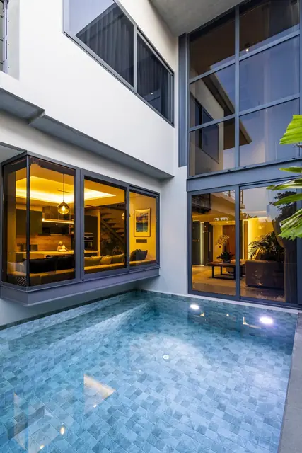 Riverhouse Phuket — Бассейн вечером, Банг Тао и Лагуна, Пхукет