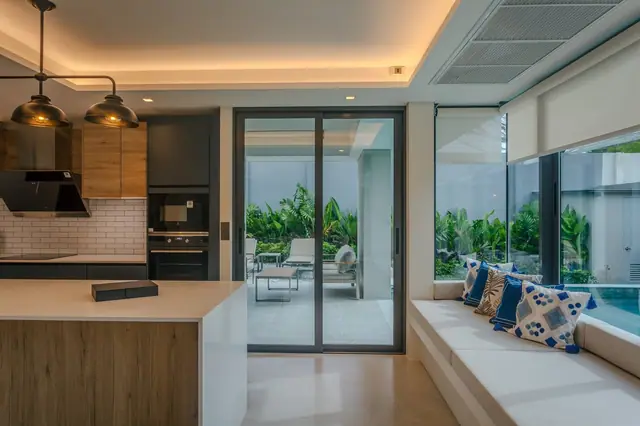 Riverhouse Phuket — Кухня с выходом к бассейну, Банг Тао и Лагуна, Пхукет