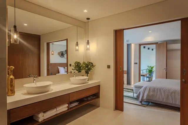 Riverhouse Phuket — Ванная с двойной раковиной, Банг Тао и Лагуна, Пхукет