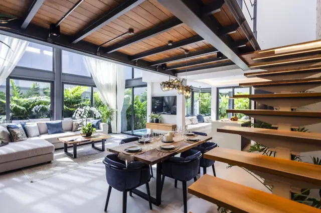Riverhouse Phuket — Гостиная-столовая, Банг Тао и Лагуна, Пхукет