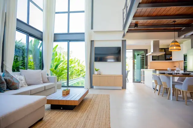 Riverhouse Phuket — Гостиная и кухня, Банг Тао и Лагуна, Пхукет