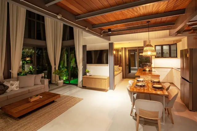 Riverhouse Phuket — Гостиная-столовая, Банг Тао и Лагуна, Пхукет