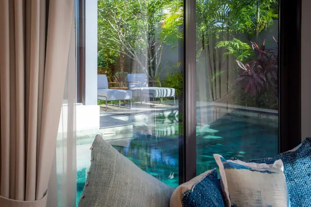 Riverhouse Phuket — Выход из гостиной к бассейну, Банг Тао и Лагуна, Пхукет