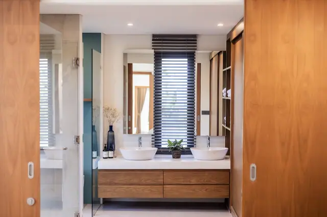 Riverhouse Phuket — Ванная с двойной раковиной, Банг Тао и Лагуна, Пхукет