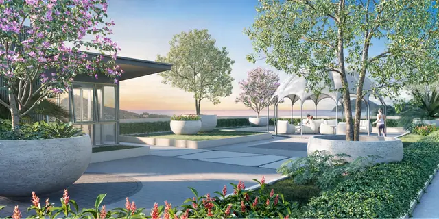 Saint Tropez Naithon — Терраса на крыше с видом на море, Лаян, Пхукет