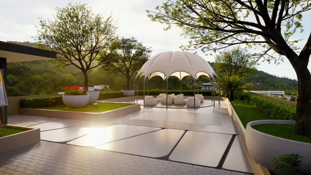 Saint Tropez Naithon — Павильон-купол на крыше, Лаян, Пхукет