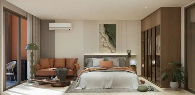 Saint Tropez Naithon — Студия тип A1 — диван и кровать, Лаян, Пхукет