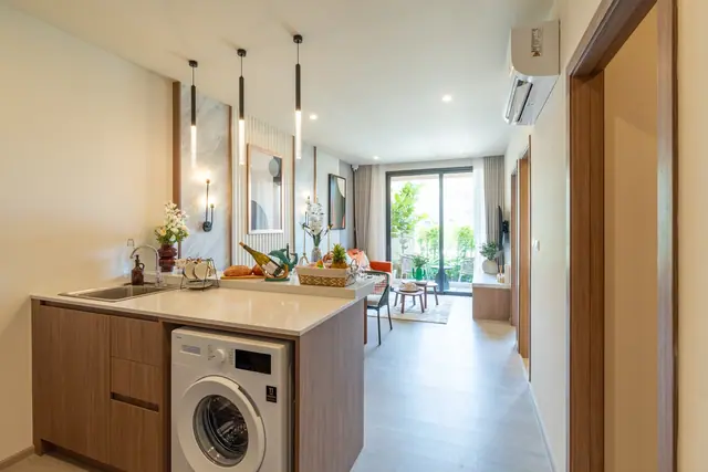 Saint Tropez Naithon — Шоурум квартиры с 2 спальнями, Лаян, Пхукет