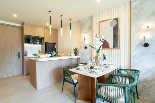 Saint Tropez Naithon — Шоурум квартиры с 2 спальнями, Лаян, Пхукет