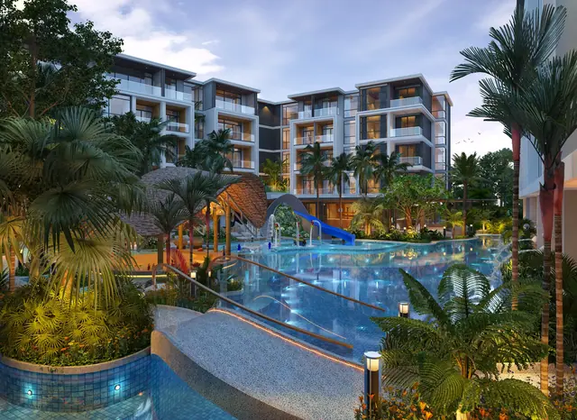 Sea Heaven Beachfront Phase 3.1 — Водные горки в зелени, Лаян, Пхукет