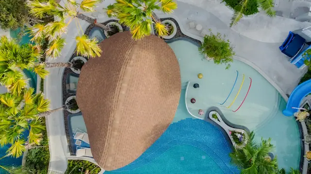 Sea Heaven Beachfront Phase 3.1 — Лагуна-бассейн сверху, Лаян, Пхукет