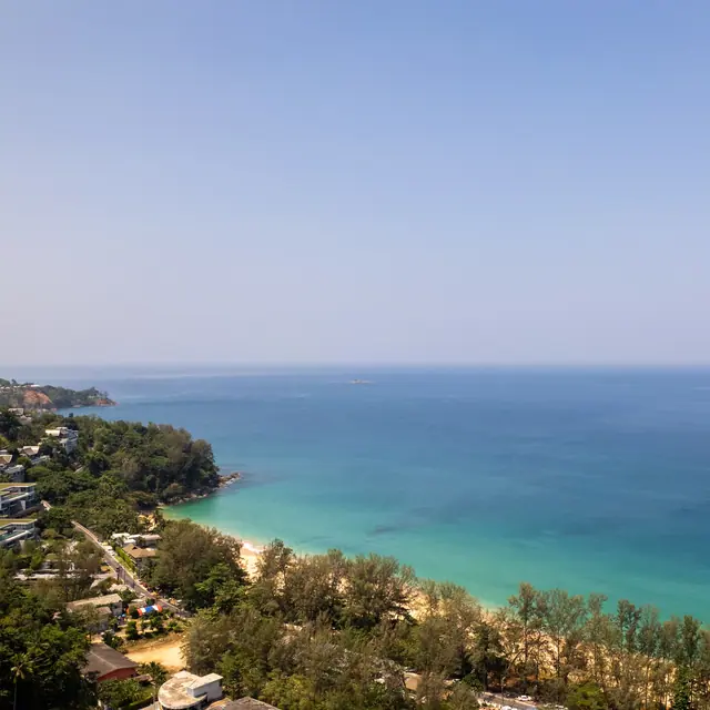 Sea Heaven Beachfront Phase 3.1 — Побережье Найтона с высоты, Лаян, Пхукет