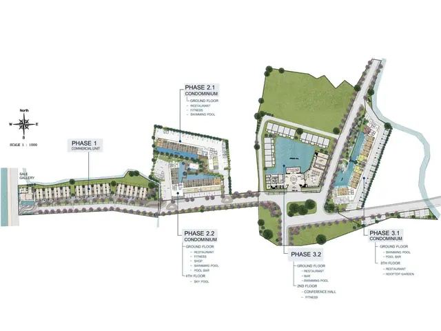 Sea Heaven Beachfront Phase 3.1 — Генплан застройки по очередям (Phase 3.1), Лаян, Пхукет
