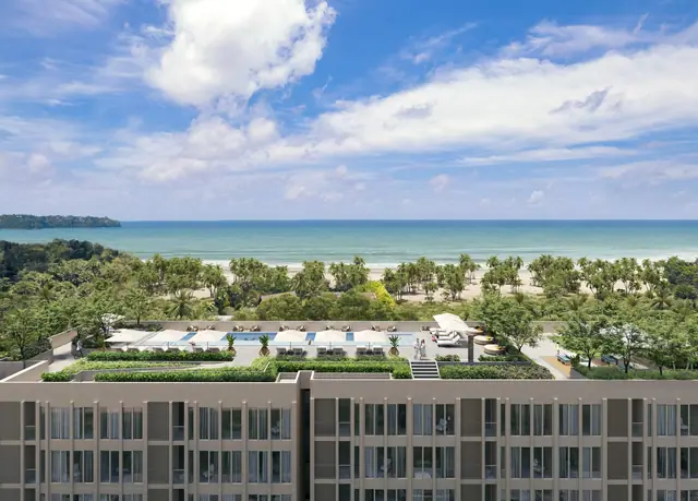 Seashore Laguna Beach Residences — Бассейн на крыше и вид на море (рендер), Банг Тао и Лагуна, Пхукет