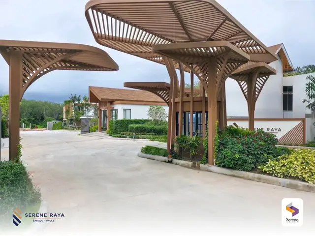 Serene Raya Bangjo — Навес въездной группы, Банг Тао и Лагуна, Пхукет
