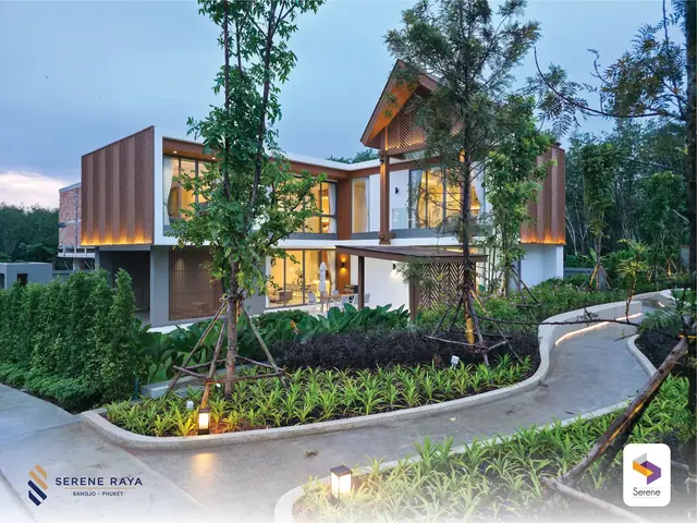 Serene Raya Bangjo — Парк вечером, Банг Тао и Лагуна, Пхукет