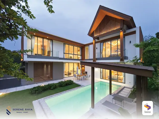 Serene Raya Bangjo — Шоу-вилла · вечер, Банг Тао и Лагуна, Пхукет