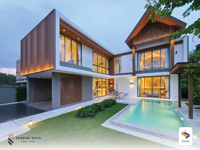 Serene Raya Bangjo — Шоу-вилла · вечер, Банг Тао и Лагуна, Пхукет