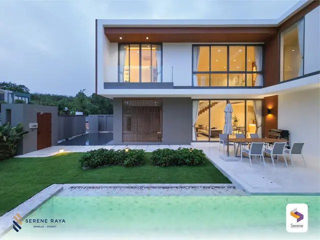 Serene Raya Bangjo — Шоу-вилла · вечер, Банг Тао и Лагуна, Пхукет
