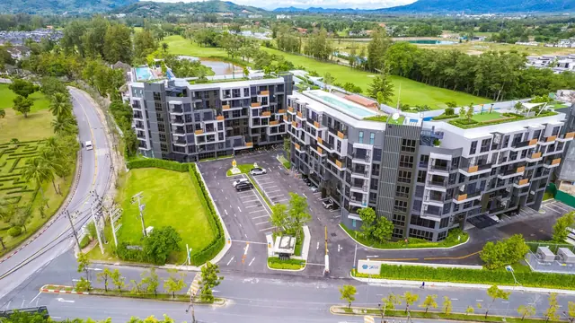 Skypark Aurora — Корпуса с высоты, Банг Тао и Лагуна, Пхукет